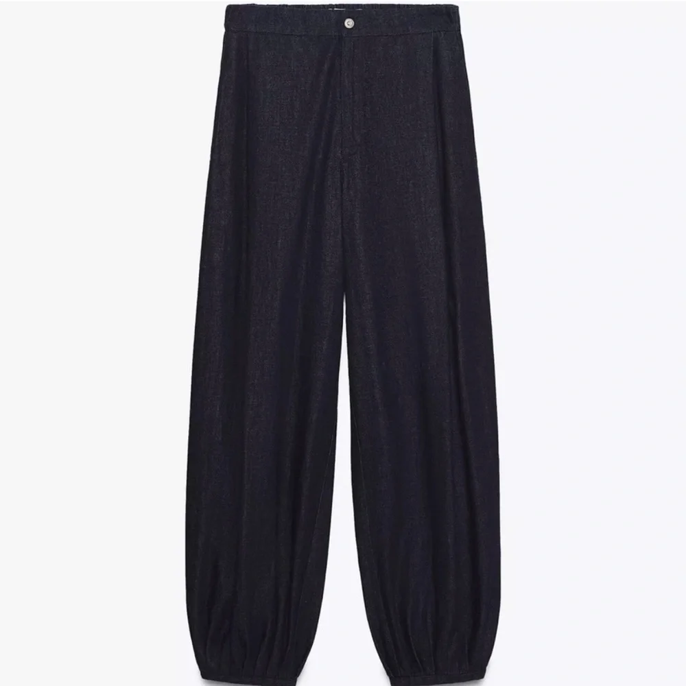 Zara trf wife leg bomhah pants - Picture 3 of 8